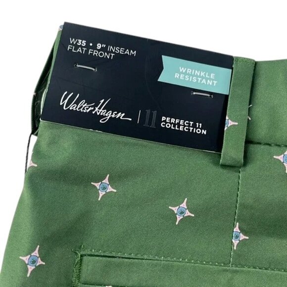 Walter Hagen Golf Shorts Perfect 11 Geo Pattern Size 35 NWT - Picture 13 of 13